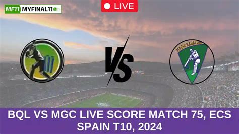 ECS Spain T10 Live Score .